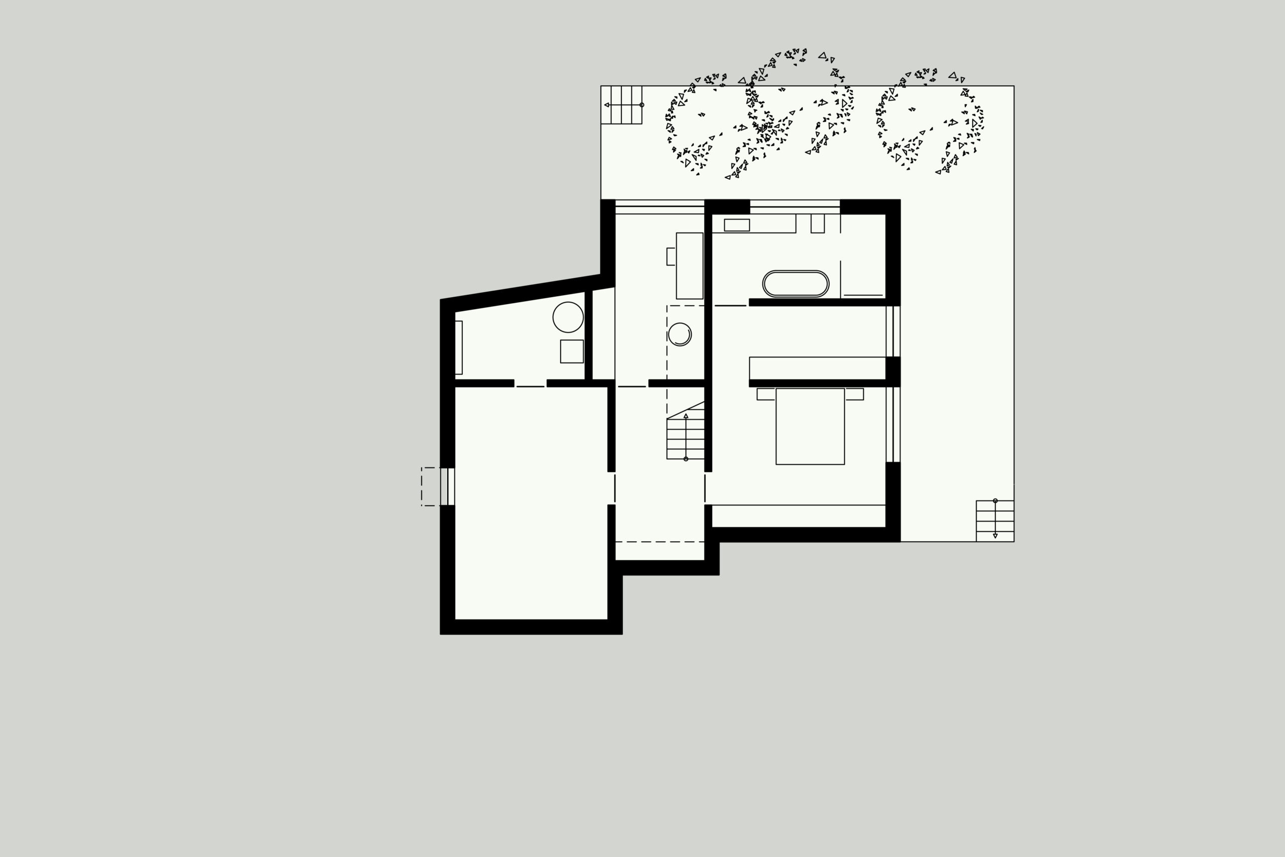 Architekturbüro, Innenarchitekturbüro, Einfamilienhaus in Grossostheim, Untergeschoss